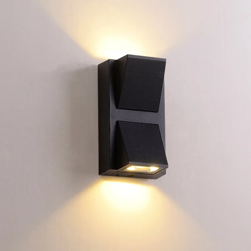 Afralia™ 4W LED Outdoor Wall Light IP65 Waterproof Garden & Bedroom Decoration Lamp