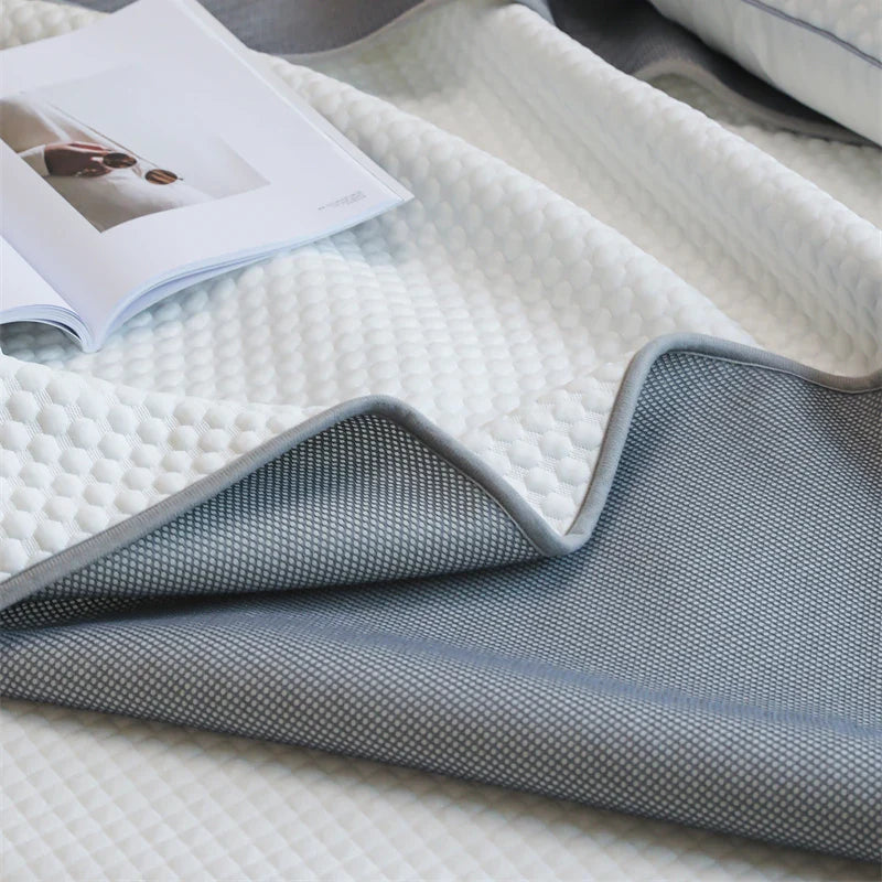 Afralia™ Ice Bean Cooling Mat & Pillowcase Set - Premium Bed Cooling Technology