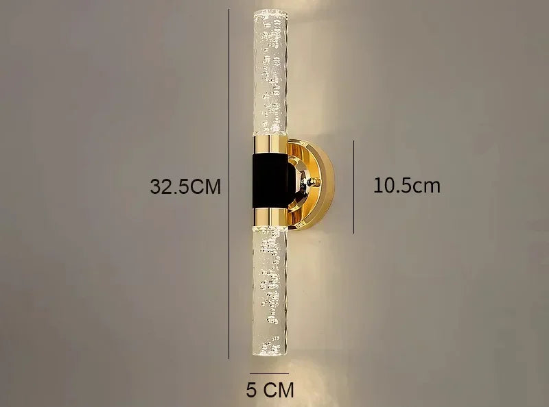 Afralia™ Gold Vanity Lights 2-Light Bathroom Sconces for Modern Mirrors