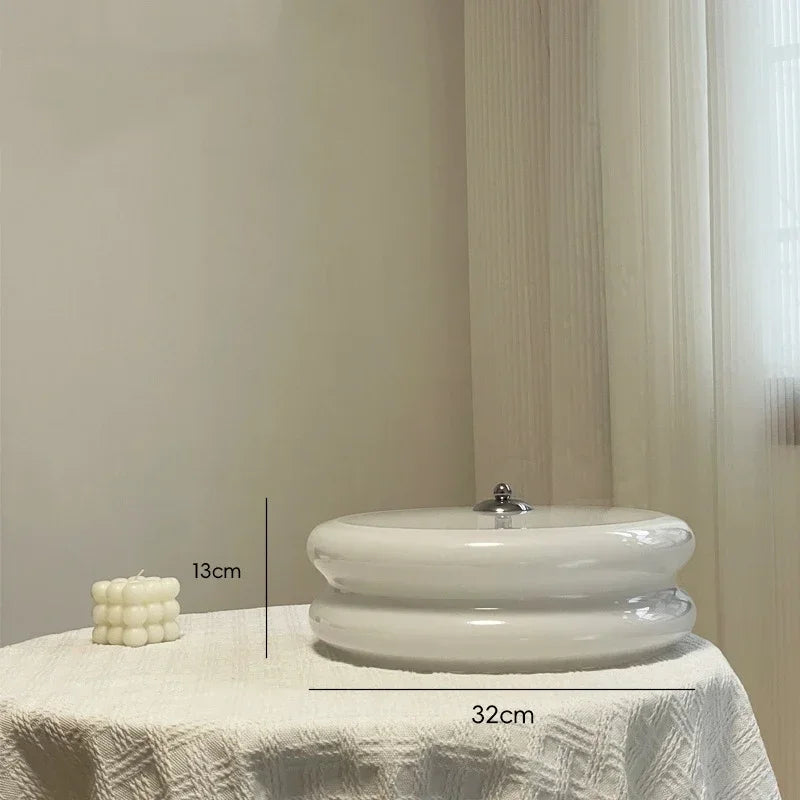 Afralia™ Glass Ceiling Bauhaus Down Light for Living Room, Dining Room, Bedroom