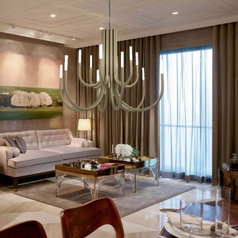 Afralia™ Modern Nordic Pendant Light for Living Room, Bedroom, Villa, and Restaurant