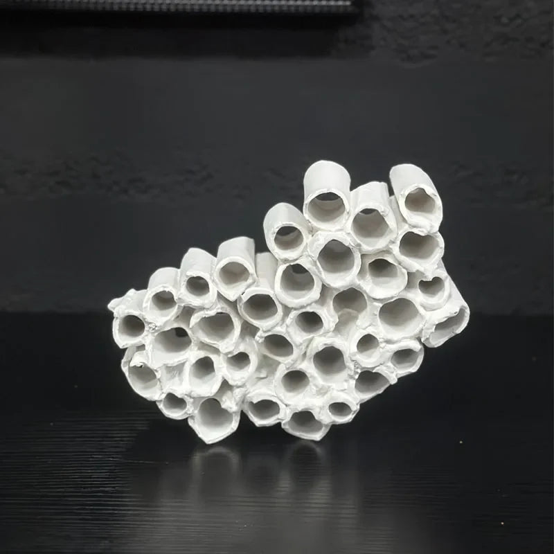 Afralia™ Abstract Honeycomb Mesh Conduit Handicraft Figurines for Stylish Home Decor