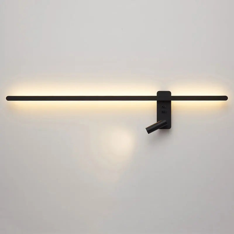 Afralia™ LED Wall Sconce: Modern Nordic Style Living Room Sofa Background Light