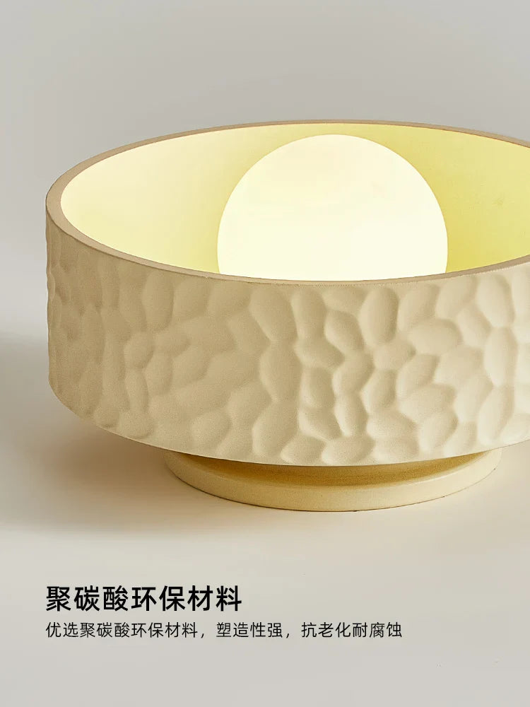 Afralia™ Cream Ceiling Light LED Fixture for Living Room Bedroom Hallway