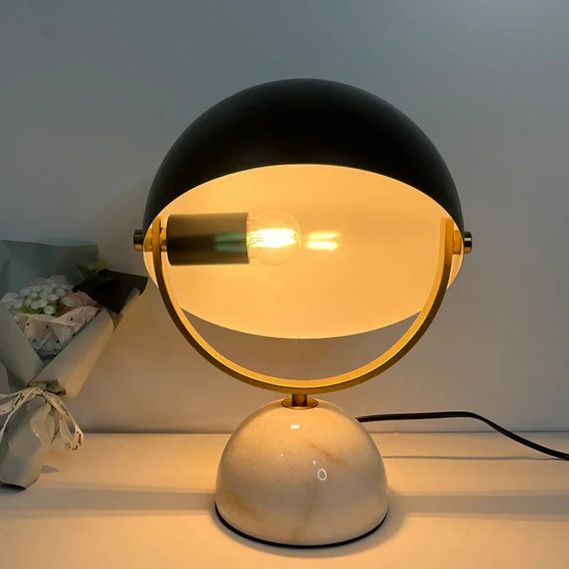 Afralia™ Nordic LED Table Lamp for Living Room, Bedroom, and Study