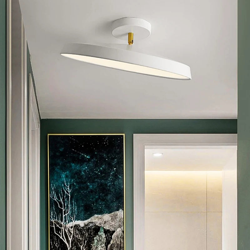 Afralia™ Modern LED Aisle Ceiling Chandelier - Contemporary Lighting Fixture for Stylish Interiors