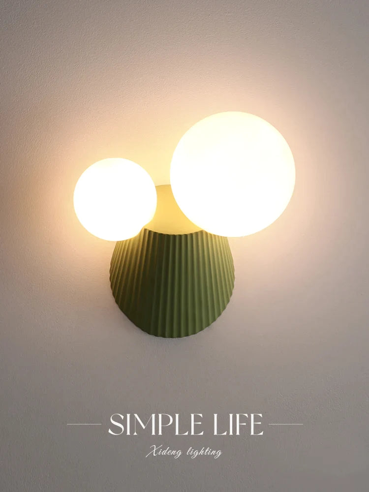 Afralia™ Kids Room Cactus Wall Lamp, Creative Bedroom Bedside Light, Simple Living Room Decor.