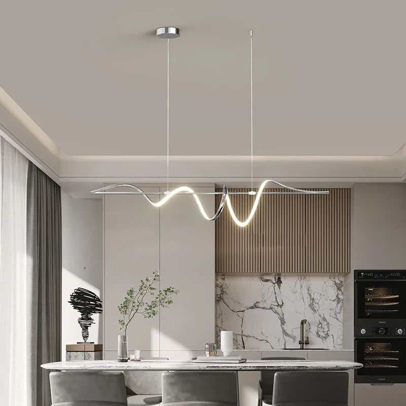 Afralia™ Minimalist LED Pendant Lights for Dining Kitchen Bar Home Decoration