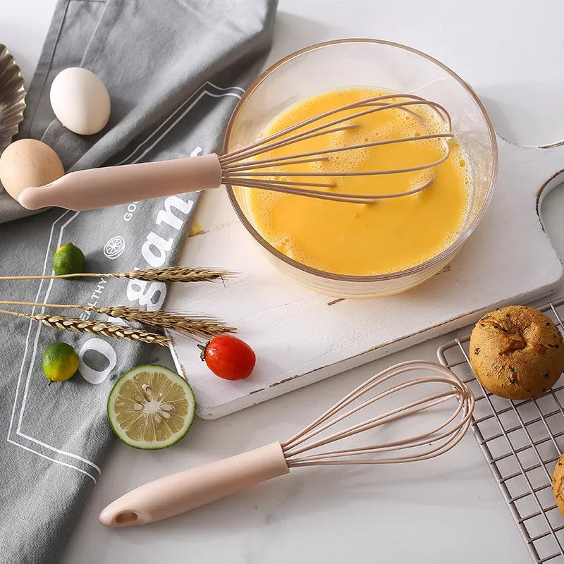 Afralia™ Silicone Balloon Whisk Mixer for Effortless Mixing and Whisking