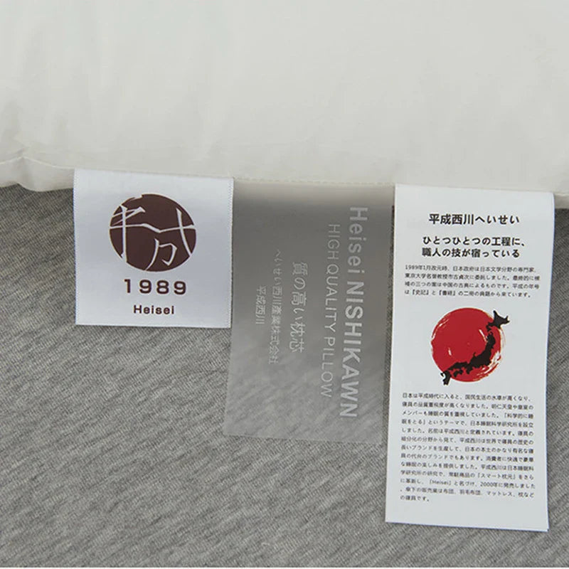 Afralia™ Luxury Down Pillow Core: Soft, Washable, Japanese Style for Five-star Comfort