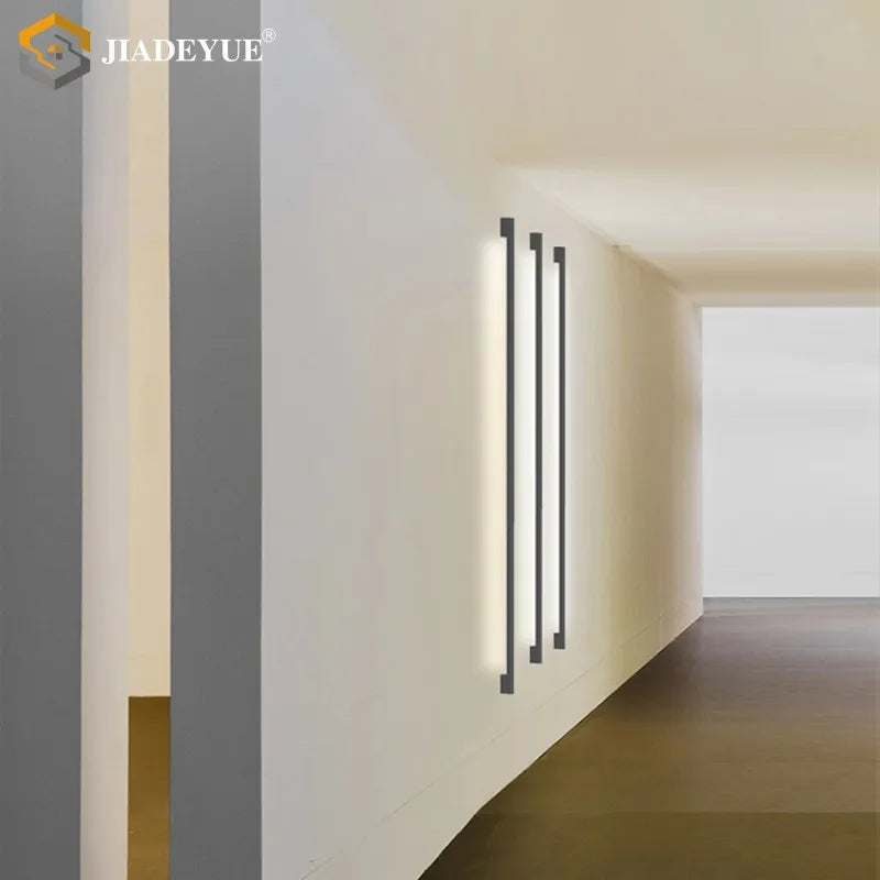 Afralia™ LED Long Wall Lamp for Bedroom Dining Room Corridor Interior Decoration