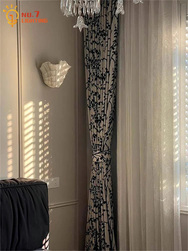 Afralia™ Romantic Gypsum LED Wall Lamp for Bedroom, Staircase, Aisle - French Design Aroque Art