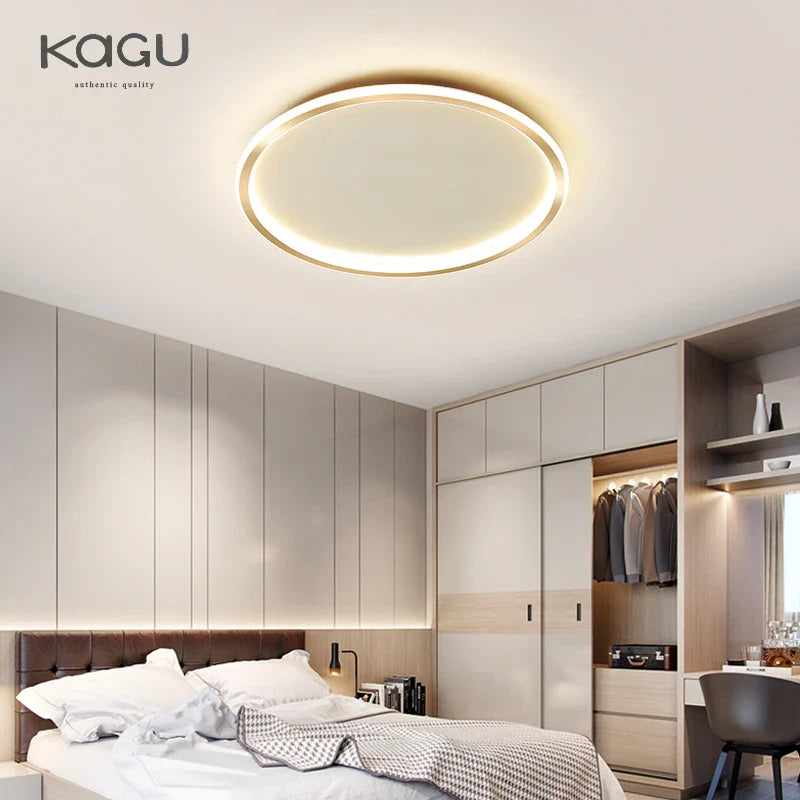 Afralia™ Dimmable LED Ceiling Light for Modern Nordic Home Living Room Lighting