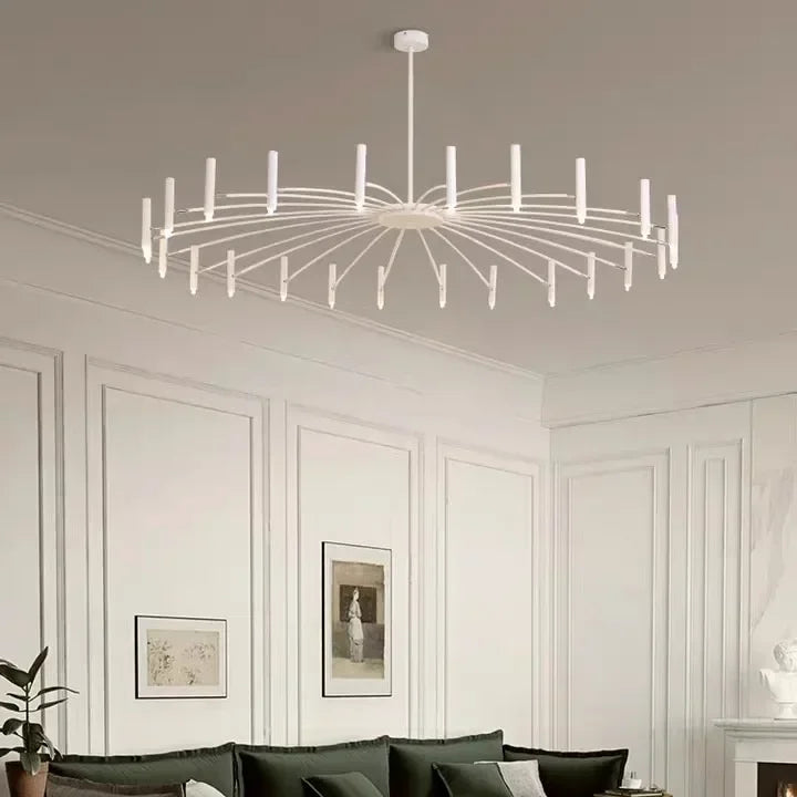 Afralia™ LED Ceiling Chandelier Nordic Living Dining Room Bedroom Lighting Fixture