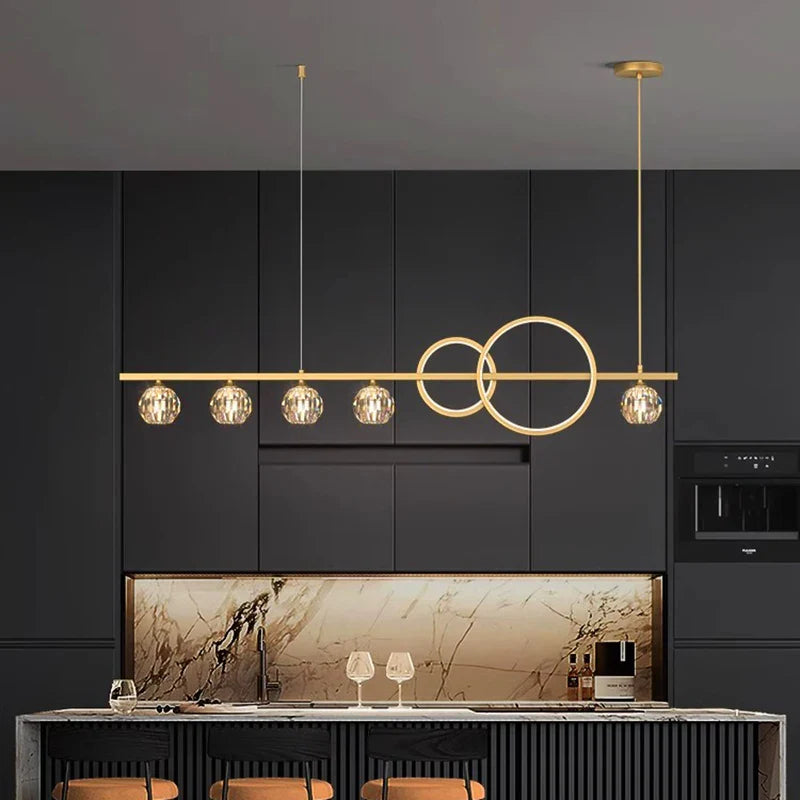 Afralia™ Crystal Chandelier: Modern Luxury Pendant Light for Living Room, Dining Room, Ceiling Decor