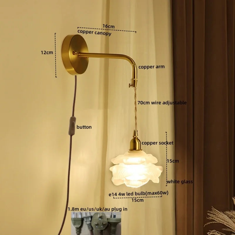 Afralia™ LED Wall Sconce Modern Style Light Fixture for Home Decor, Living Room, Bedroom