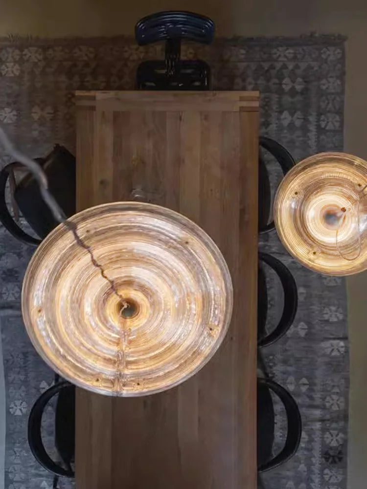 Afralia™ Glass Wall Lamp Dimmable LED Modern Light Fixture for Living Room