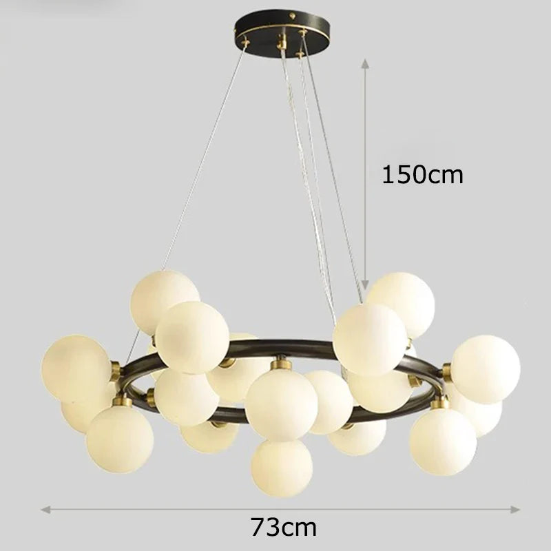 Afralia™ LED Pendant Chandeliers for Modern Living and Dining Room Lighting