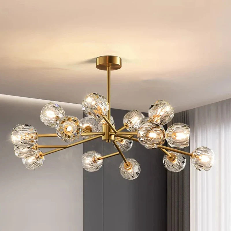 Afralia™ Modern Home Decor LED Pendant Light Chandeliers for Living Room Dining Room Lighting