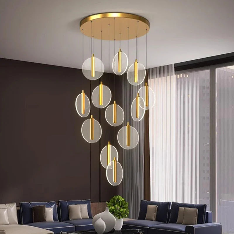 Afralia™ Nordic Dining Room Pendant Light Chandelier for Indoor Living Room Decor