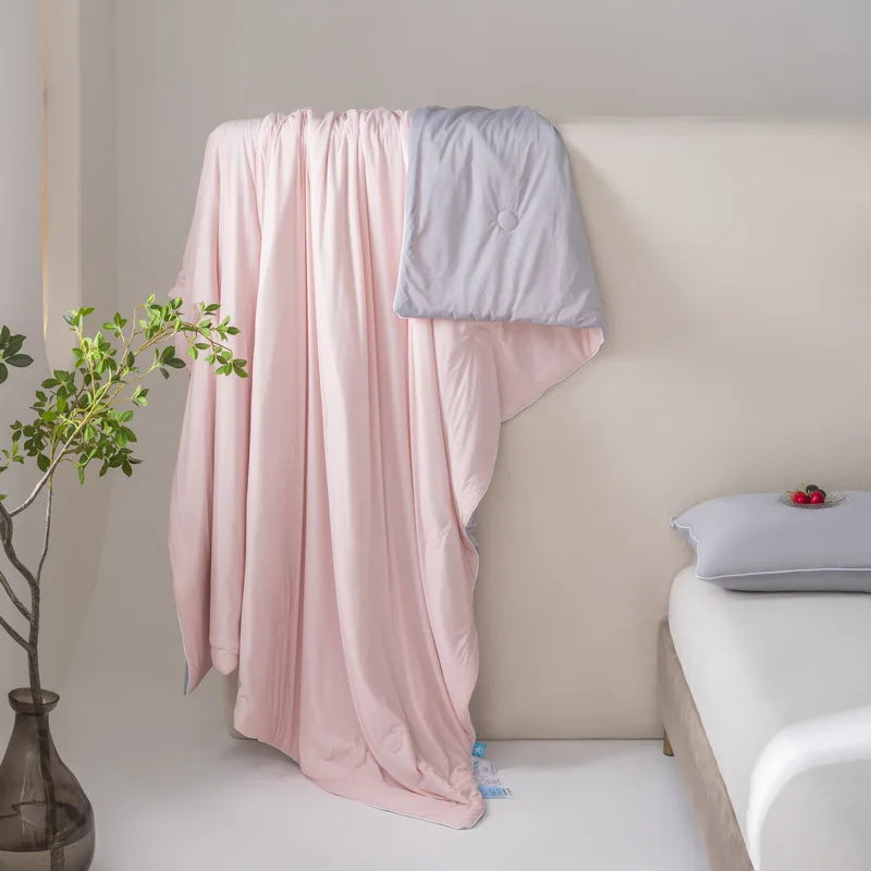 Afralia™ Cool Fiber Summer Blanket - Soft, Smooth & Comfortable Cooling Quilt