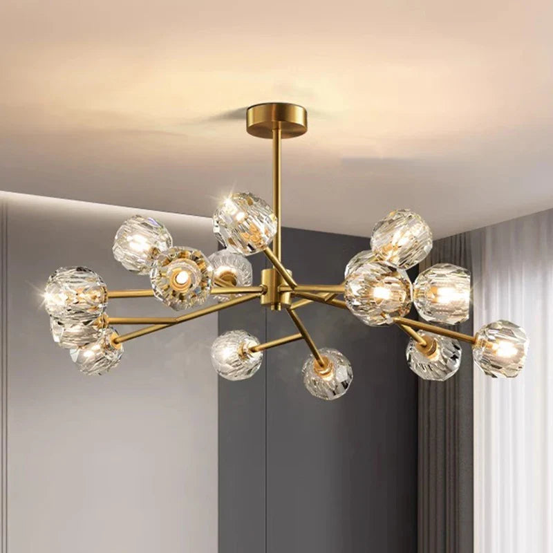 Afralia™ Modern Home Decor LED Pendant Light Chandeliers for Living Room Dining Room Lighting