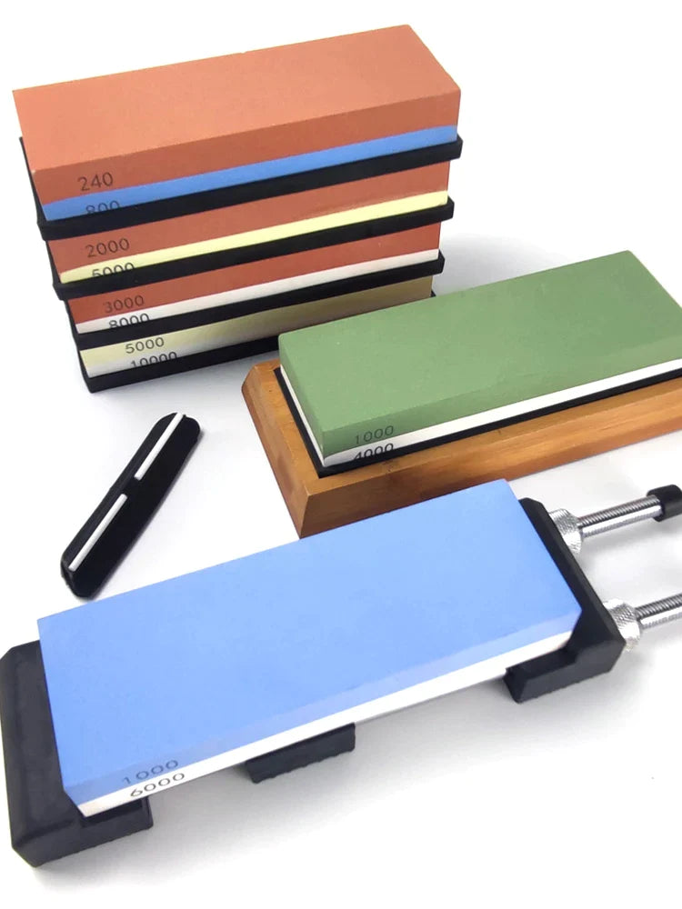 Afralia™ Professional Knife Sharpener Machine Whetstone Grinder Stones Drill Pencil Bar