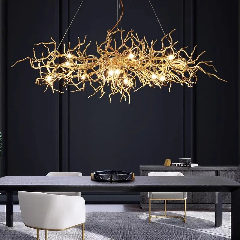 Afralia™ Modern LED Pendant Chandeliers for Living Room and Dining Room Lighting