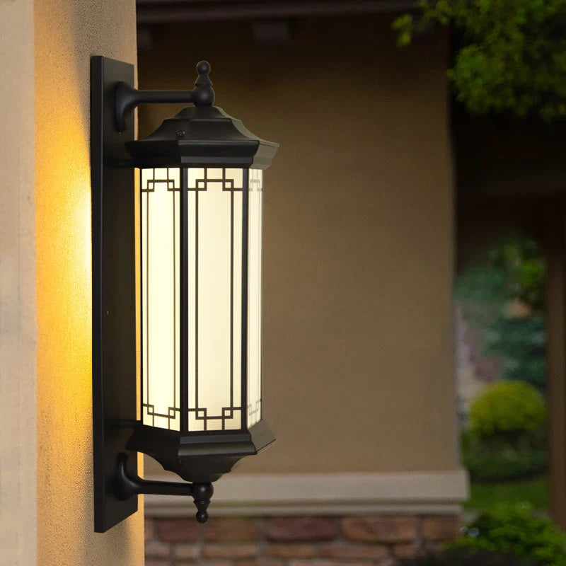 Afralia™ Solar Wall Lamp Outdoor Sconce Lights LED Waterproof IP65 Home Courtyard