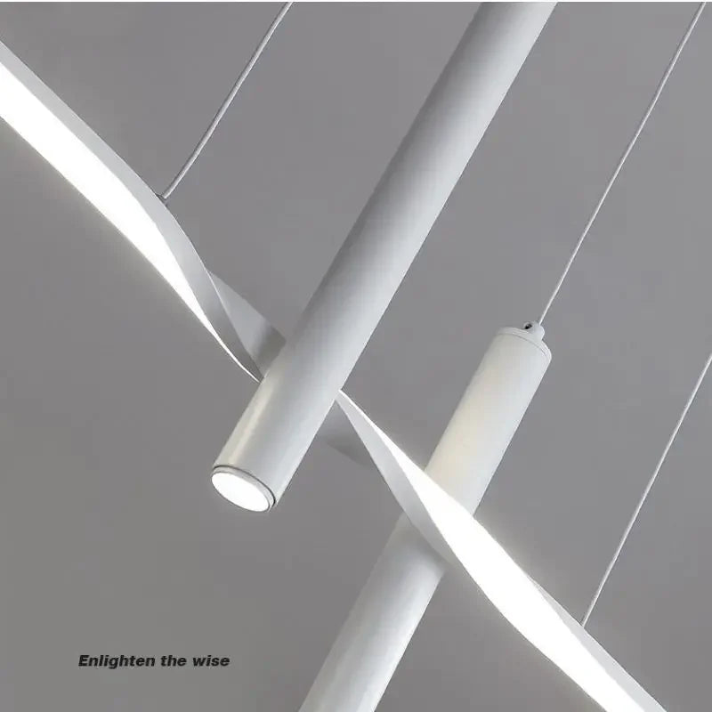 Afralia™ Modern LED Chandeliers with Spotlights for Dining Room Lighting