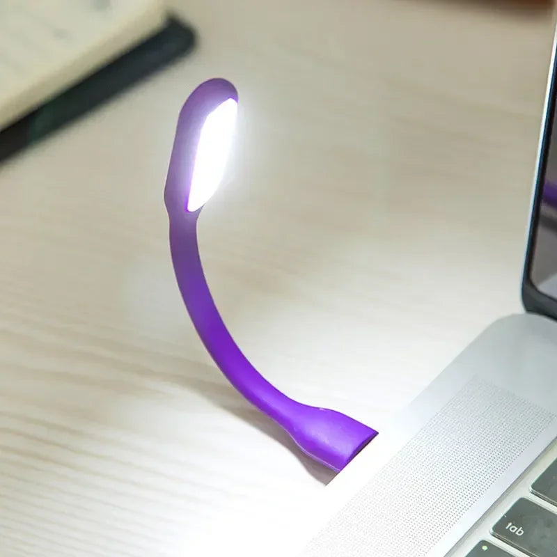 Afralia™ Mini USB LED Night Light for Computer Reading Desk Study