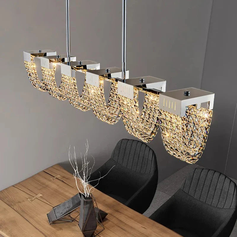 Afralia™ Modern LED Pendant Chandeliers for Living & Dining Room Lighting