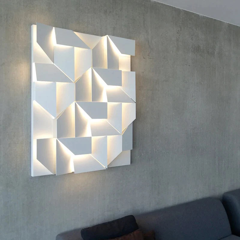 Afralia™ Grand Sconce Lamp: 3D Wall Shadows for Home Indoor Decor