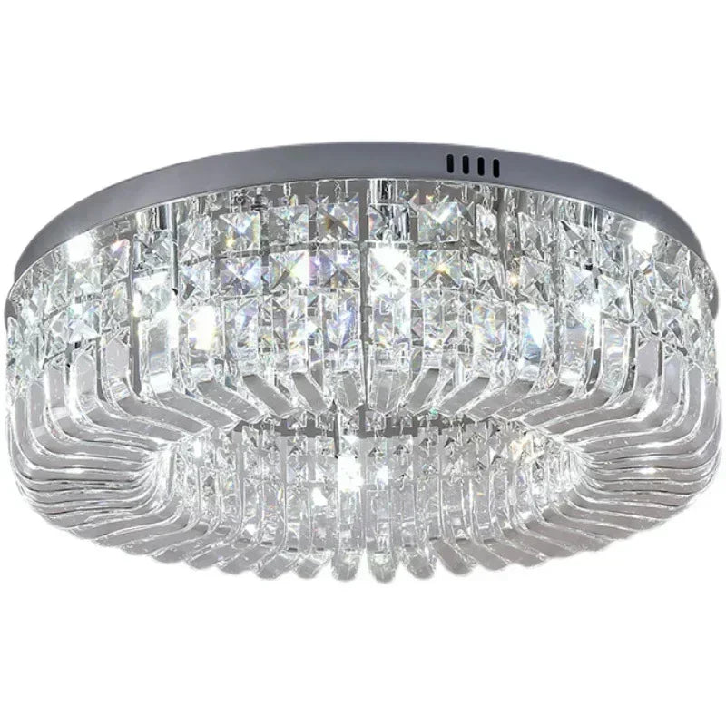 Afralia™ Gold Crystal Pendant Chandelier for Modern Dining Room Lighting