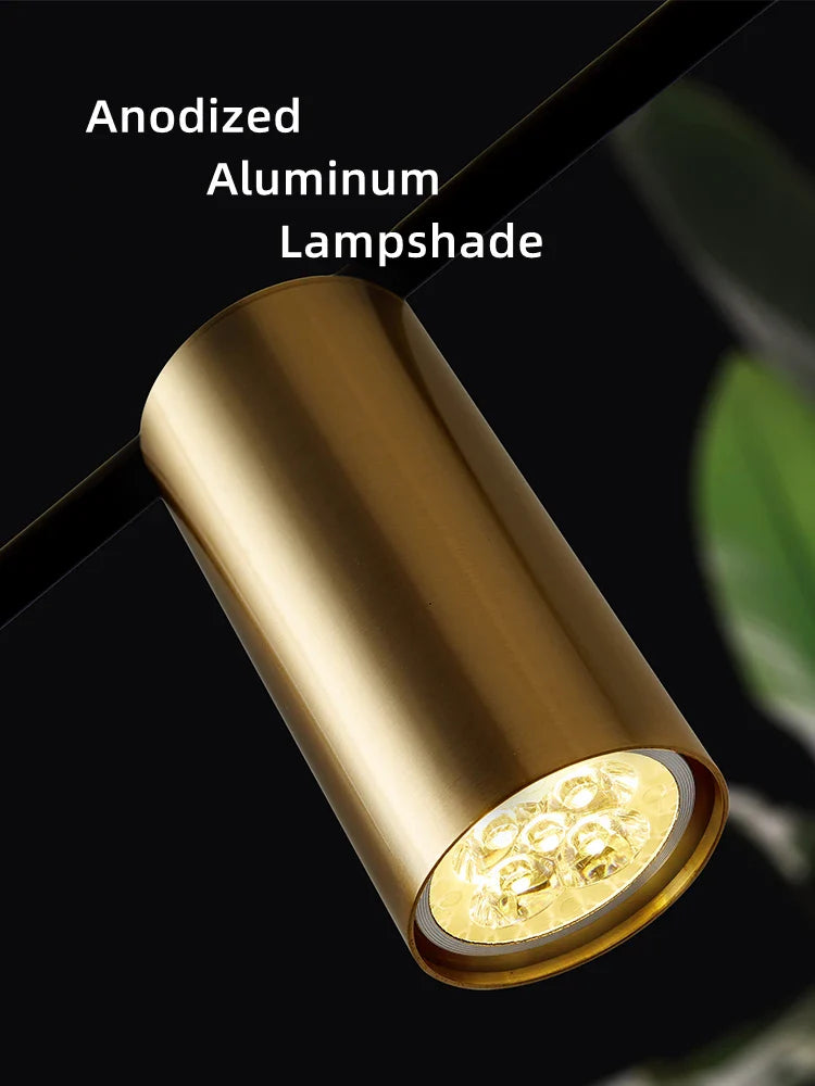 Afralia™ Nordic Plated Chandeliers: Elegant Dining Table & Bar Pendant Lamps
