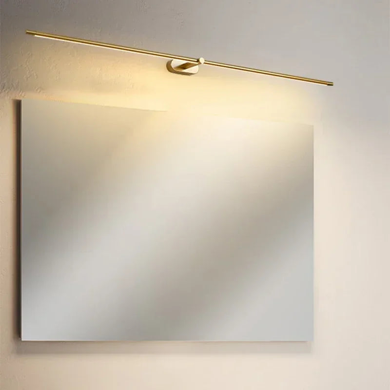 Afralia™ Slim Wall Sconce Lamps: Bathroom Bedroom Bedside Ceiling Light for Corridor