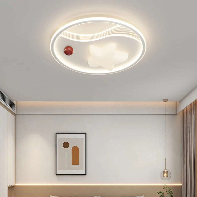 Afralia™ Minimalist Modern Ceiling Light for Bedroom Living Room Kitchen Indoor Decor Lamp