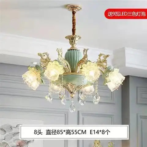 Afralia™ Crystal Chandelier: Modern Nordic Bedroom Living Room Lighting Home Decor