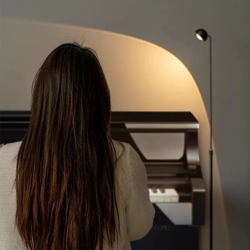 Afralia™ LED Floor Lamp: Touch Control, Height Adjustable, Modern Living Room Light