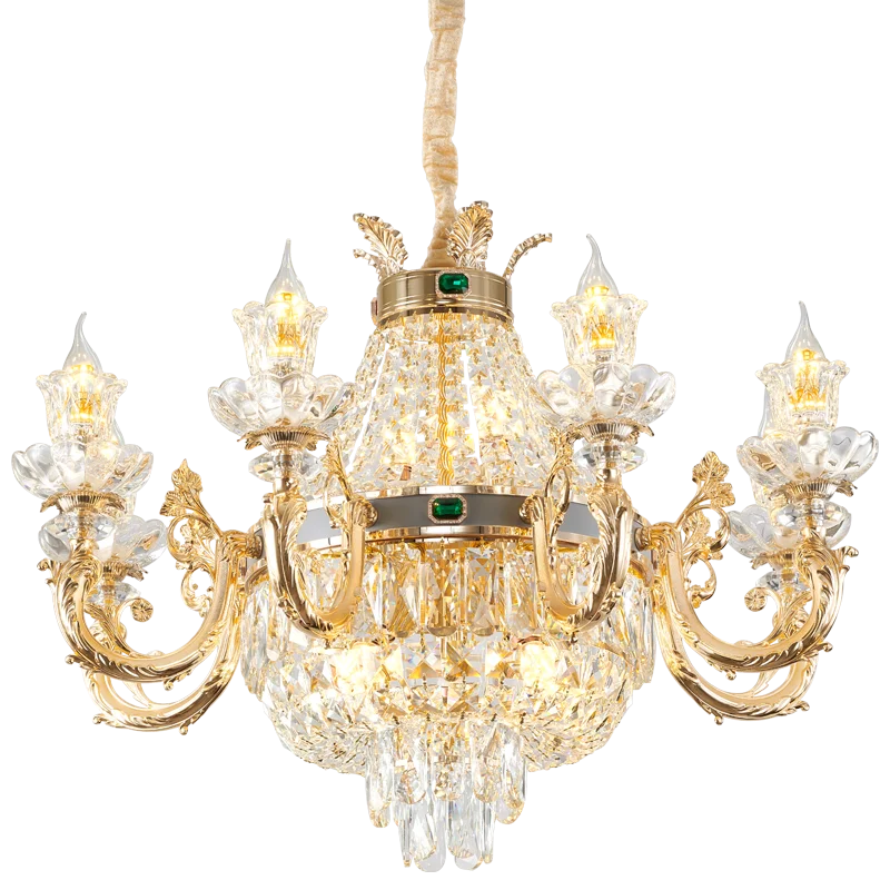 Afralia™ Crystal LED Chandelier: Modern Luxury Pendant for Home Dining Decor
