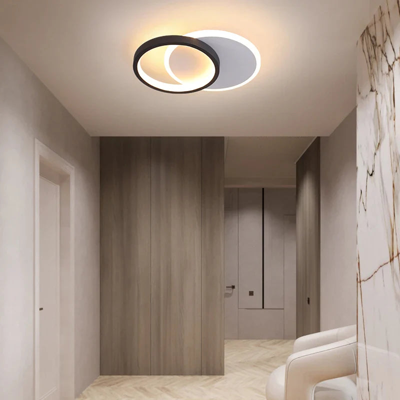 Afralia™ Minimalist Nordic LED Wall Lamp for Balcony, Corridor, and Cloakroom