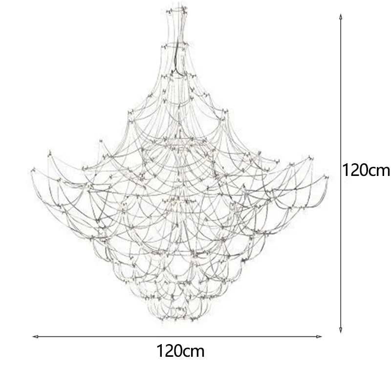 Afralia™ Starry Fireflies LED Branches Lamp for Duplex Townhouse Living Room