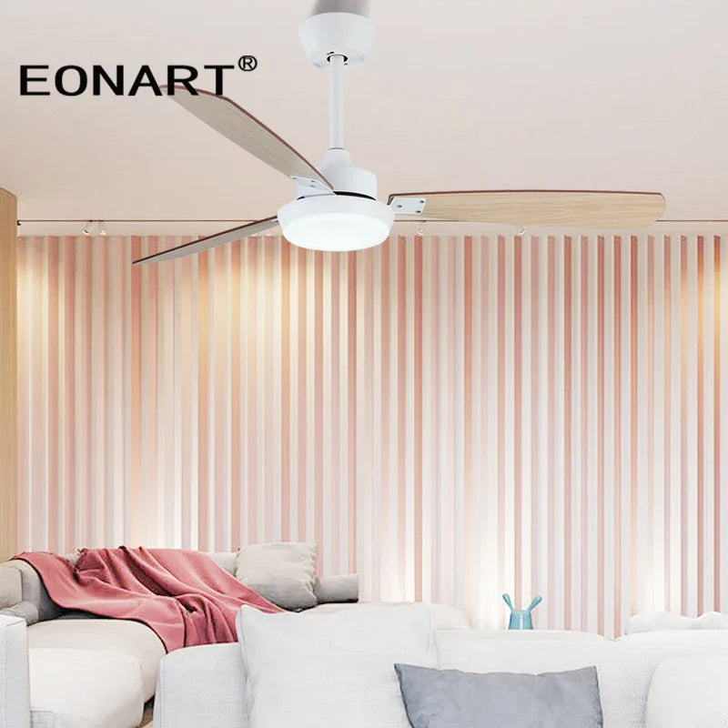 Afralia™ 52" LED Ceiling Fan with Modern Design & Remote Control