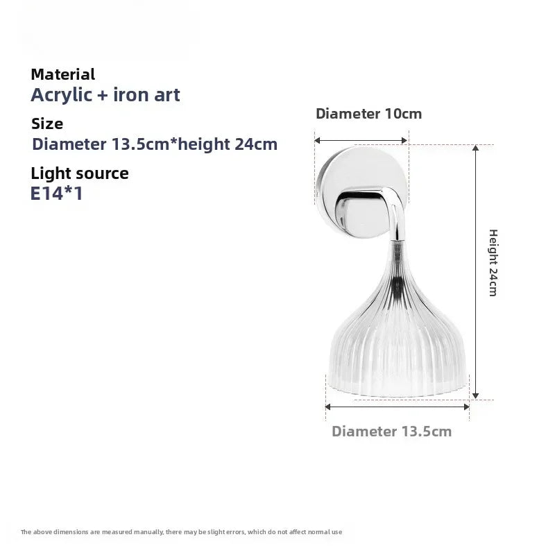 Afralia™ Nordic Cream Style Wall Lamp - Modern Small Bedside Light