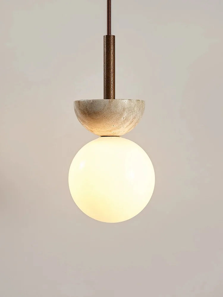 Afralia™ Cream Style Led Pendant Lamp for Bedroom Decor