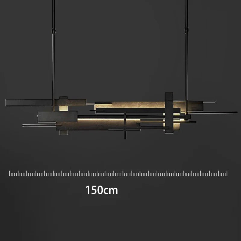 Afralia™ LED Chandeliers Modern Pendant Lights for Living Room and Dining Room