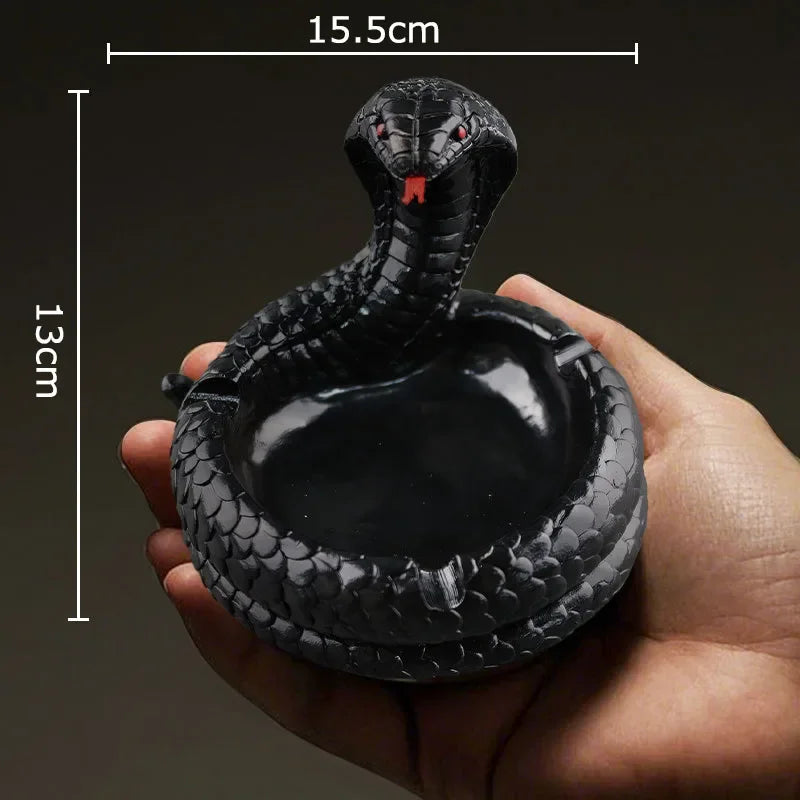 Afralia™ Skeleton Shape Ashtray: Unique Smoking Accessory for Office Table or Desktop