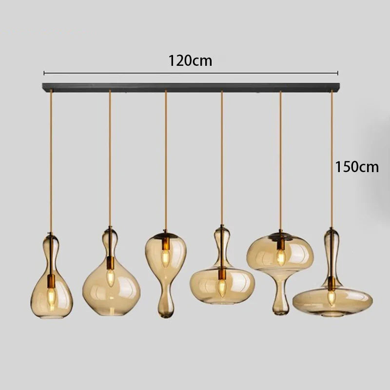 Afralia™ Modern LED Pendant Chandeliers for Living and Dining Rooms