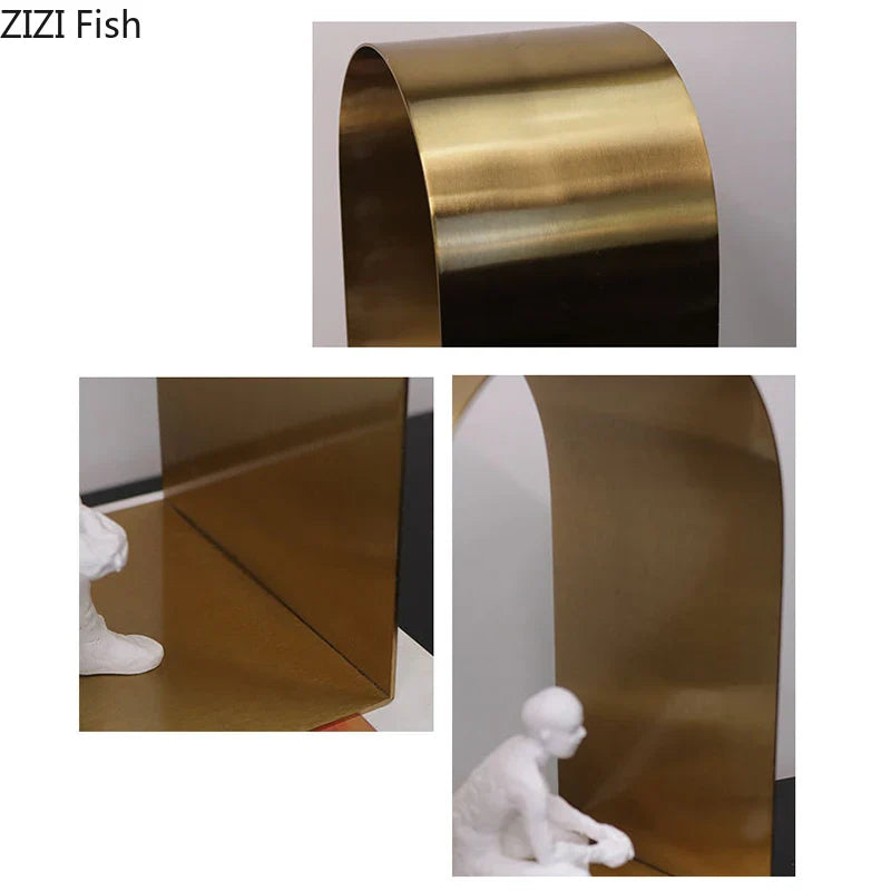 Afralia™ Arches Geometry Desk Decoration - Modern Sculpture Craft for Room Aesthetics