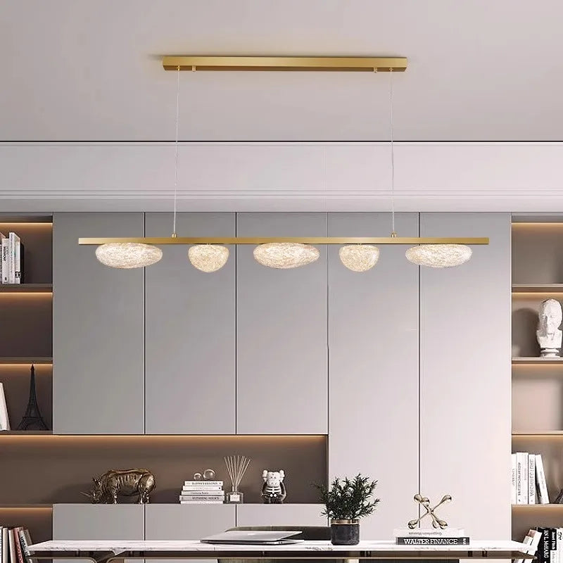 Afralia™ Modern Pendant Light | LED Chandelier for Dining Room & Interior Lighting